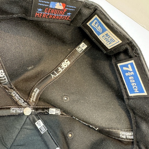 2008 Rare New Era Swarovski Crystal blue Jay Hat - Picture 11 of 11